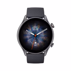 Amazfit GTR 3 Pro 3.68 cm (1.45") AMOLED 46 mm Digital 480 x 480 pixels Touchscreen Black Wi-Fi GPS (satellite) - Additional view 5