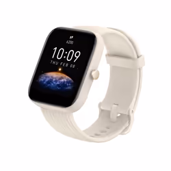 Amazfit Bip 3 Pro 4.29 cm (1.69") TFT 44 mm Digital 240 x 280 pixels Touchscreen Cream GPS (satellite)