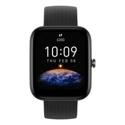 Amazfit Bip 3 4.29 cm (1.69") TFT 44 mm Digital 240 x 280 pixels Touchscreen Black