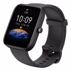 Amazfit Bip 3 4.29 cm (1.69") TFT 44 mm Digital 240 x 280 pixels Touchscreen Black