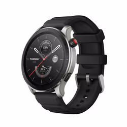 Amazfit GTR 4 Superspeed Black 3.63 cm (1.43") AMOLED 46 mm Digital 466 x 466 pixels Touchscreen GPS (satellite)