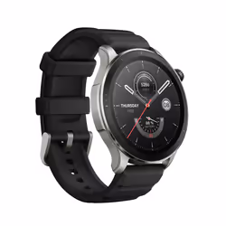Amazfit GTR 4 Superspeed Black 3.63 cm (1.43") AMOLED 46 mm Digital 466 x 466 pixels Touchscreen GPS (satellite)