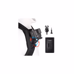 Backpack Shoulder Strap Mount for GoPro Hero 11 10 9 8 7 6 Max DJI OSMO Action Insta360 with 360 Rotational Adjustable Pad J  ...