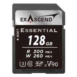 Exascend ESSENTIAL 128 GB SDXC UHS-II Class 10