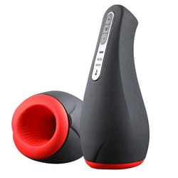 OTOUCH Airturn 1 Male stroker Black, Red Acrylonitrile butadiene styrene (ABS), Silicone