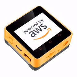 M5Stack K010-AWS, Display module, M5GO, M5Stack, Black, Yellow, Plastic, IPS