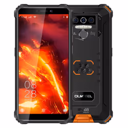 Oukitel WP5 Pro, 14 cm (5.5"), 4 GB, 64 GB, 13 MP, Android 10, Black, Orange