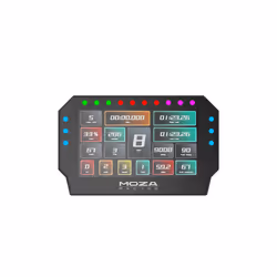 Moza Racing MOZA CM2 Racing Dash, PC, Digital, Wired, Black, 218 mm, 142 mm
