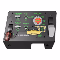 Moza Racing MTLP Panel, Black, Metal, 196.5 mm, 134.7 mm, 149 mm, 680 g