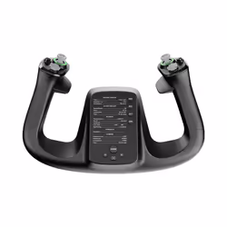 Moza Racing MFY YOKE, Flight base, Black, Acrylonitrile butadiene styrene (ABS), Alloy steel, 142.5 mm, 202 mm, 313 mm