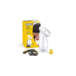Medela Breast Milk Collector for Breastfeeding Moms, Silicone Milk Catcher, Milk Saver with a Suction Base and a lid for Storage for Everyday