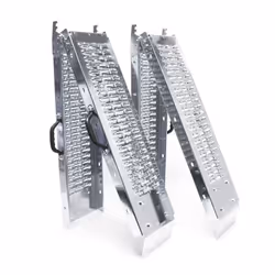 VOUNOT Set of 2 Folding Loading Ramps Heavy Duty 400 kg Max Loading