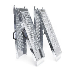 VOUNOT Set of 2 Folding Loading Ramps Heavy Duty 400 kg Max Loading