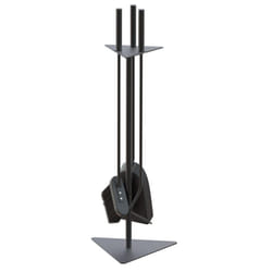 VOUNOT Fireplace Accessories Tools, 4 Piece Fireplace Companion Sets