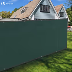 VOUNOT 1.8x10m Privacy Netting 230g/mÂ² HDPE Shading Net, 95% Shading Rate, Green - Additional view 7
