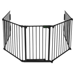 VOUNOT 5 Panel Metal Fire Guard, Hearth Gate, Fire Gate, Fireplace Pet Fence 300cm
