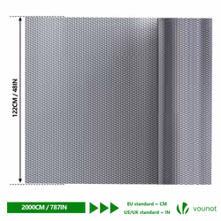 VOUNOT Insulation Roll Radiator Foil 20m x 122cm x 3mm, Double Aluminum Bubble Foil - Additional view 4