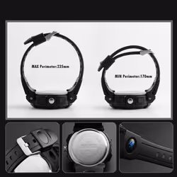 SKMEI Luxury Men Sports LED Digital Watch Military Wristwatch Waterproof Calendar Clock Stopwatch - Gray