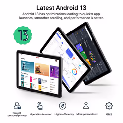 UMIDIGI 10 inch Android 13 Gaming Tablet with Helio G99 Octa Core Processor 16GB (8+8Extend) RAM & 128GB (up to 1TB) ROM  4G LTE Tablet with