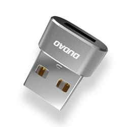 DUDAO L16AC USB-C to USB adapter Grey