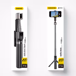 DUDAO F18 Selfie Stick Black Passive holder Mobile phone/Smartphone