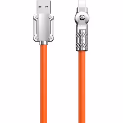 DUDAO L24AL 120W USB - Lightning Cable, 1 m, Lightning, USB A, Male, Male, Orange
