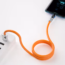 DUDAO L24AL 120W USB - Lightning Cable 1 m Orange