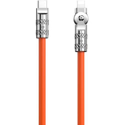 DUDAO L24CL 120W USB-C - Lightning Cable 1 m Orange