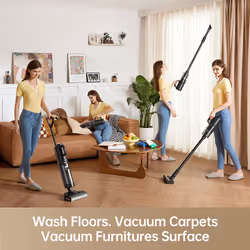 Dreame H12 2-in-1 stick vacuum Battery Dry&wet Bagless 300 W Black, Grey 4 Ah - Additional view 2