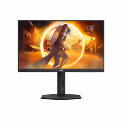 AOC 24G4, 60.5 cm (23.8"), 1920 x 1080 pixels, Full HD, 1 ms, Black, Red