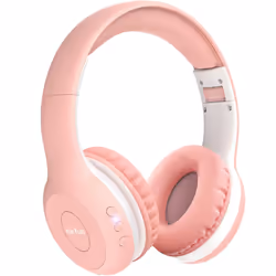 Bluetooth Kids Headphones, Foldable Headphones for Kids, Bluetooth 5.4 Headphones with Mic, Hi-Fi Stereo Sound, 40H Playtime, ...