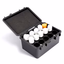 JJC Heavy Duty 120 Film Case Holder for 15 Rolls of 120-Medium Format Film  IP67 Waterproof and Light-Sealed Film Roll Storag ...