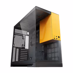 Geometric Model 5 Midi Tower Black, Yellow - Additional view 3