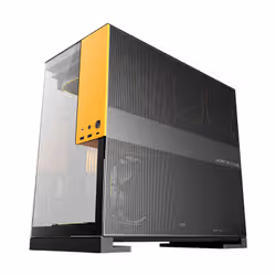 Geometric Model 5 Midi Tower Black, Yellow - Additional view 7