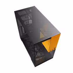 Geometric Model 5 Midi Tower Black, Yellow - Additional view 8