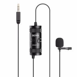 BOYA BY-M1 PRO II, Lavalier/Lapel microphone, -32 dB, 50 - 20000 Hz, 78 dB, Omnidirectional, Wired