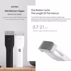 XIAOMI ENCHEN Boost USB Electric Hair Clipper Two Speed Ceramic Cutter Hair Fast Charging Hair