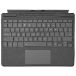 Surface Pro Type Cover,Ultra-Slim Portable Bluetooth Wireless Keyboard with Touchpad,7 Color Backlit,Compatible with Microsoft Surface Pro 8/Pro 9/Pro