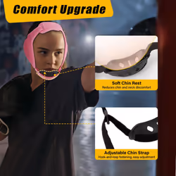 Trymaker Wrestling Headgear  Youth Wrestling Headgear with Chin Cup  for Men  Wrestling Gear (for Users Aged 12+)
