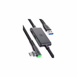 Link Cable, [5m/16ft] Virtual Reality Headset Cable [Charging While Playing] 3.0 High-Speed USB to USB C Cable with Separate  ...