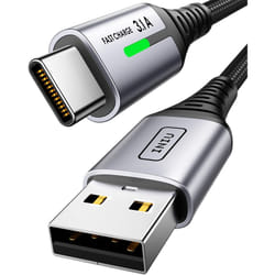 USB C Charger Cable 3m 3.1A Type C Cable Fast Charging, Braided USB A to USB-C Phone Charger Cable USBC for iPhone 16 15 Pro Samsung Galaxy