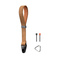 PGYTECH Camera Wrist Strap for Photographers Adjustable Quick Release Camera Hand Strap for Sony  Nikon  Canon  Gopro(Brown)