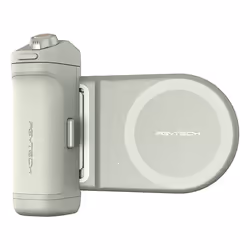 Modular Design: Detaches into three parts: Magnetic Wireless Charging Module. Bluetooth Remote Module. and Charging Grip Modu ...