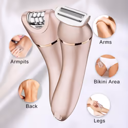SURKER Epilator Hair Removal for Women Shaver & Trimmer Cordless Hair Removal Wet & Dry
