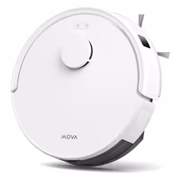 MOVA Tech E20, Bagless, White, Round, 0.33 L, 0.245 L, Charging