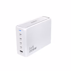 DUDAO A228EU 228Watt GaN 4xUSB-C+ 1xUSB-A, Indoor, AC, 20 V, 1.5 m, White