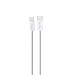 DUDAO L6C USB-C to 60W PD 2m hvid - Digital/Daten USB cable USB C White