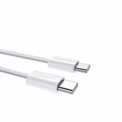 DUDAO L6C USB-C to 60W PD 2m hvid - Digital/Daten USB cable USB C White