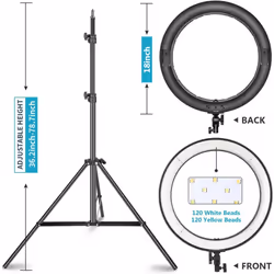 NEEWER TP75 74" Pro Video Tripod with Fluid Head