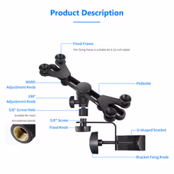NEEWER 6-11 inch Adjustable Tablet Holder